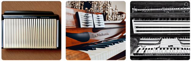 Musikinstrumentengeschäft „Harmonie Töne“