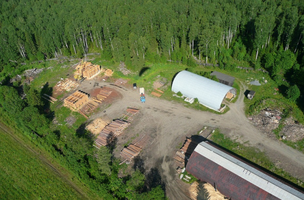 Talfloser Sägewerk