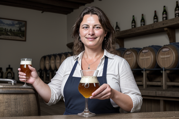 Carola Biergut (*1975), Visionärin des Bierbrauens