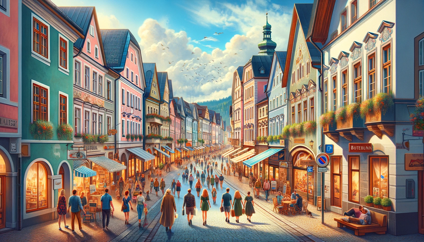Marktplatz in Priestewitz