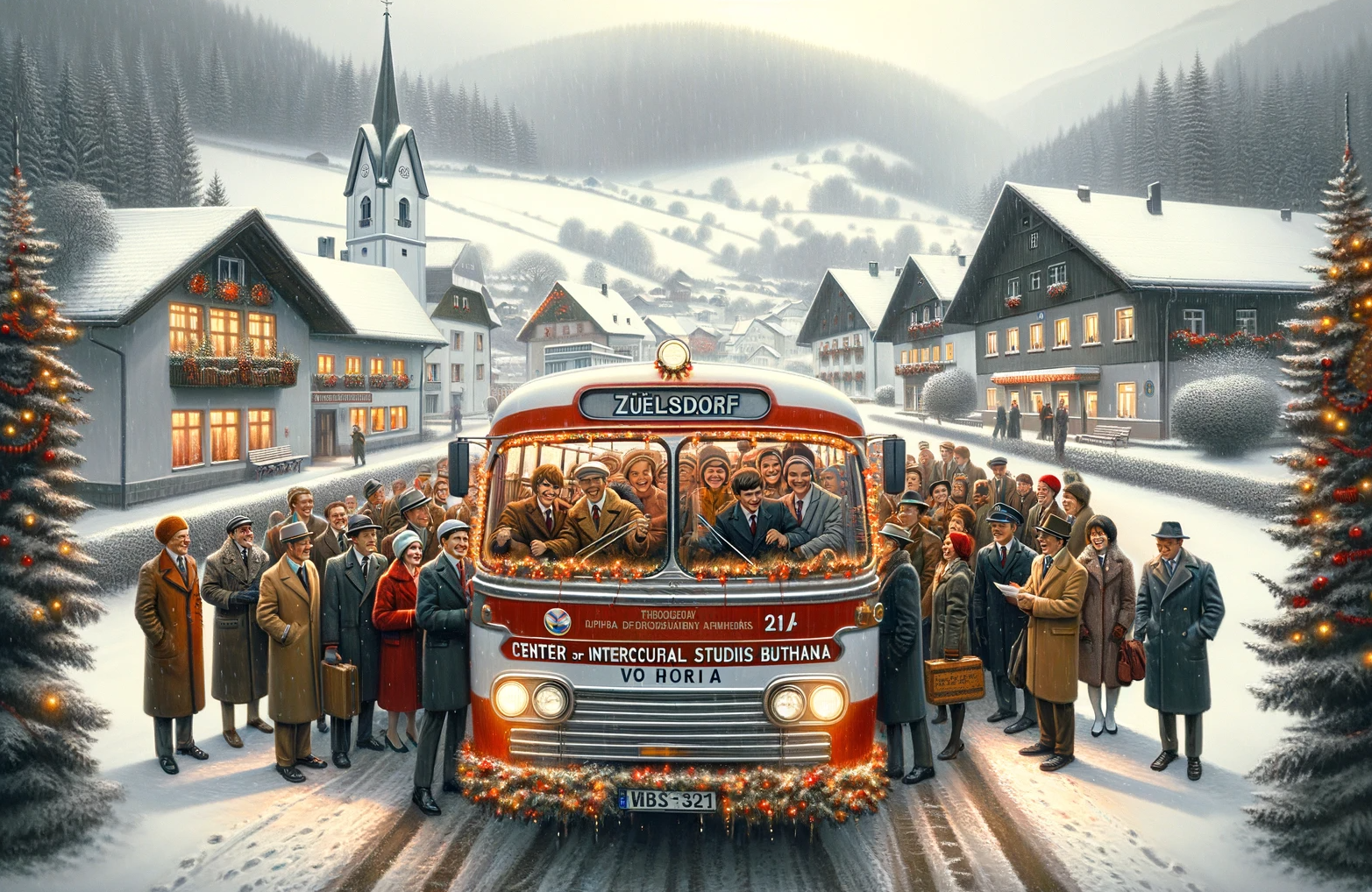 Weihnachtsfeier 2023 der Belegschaft des Zentrum für Interkulturelle Studien (ZIS)