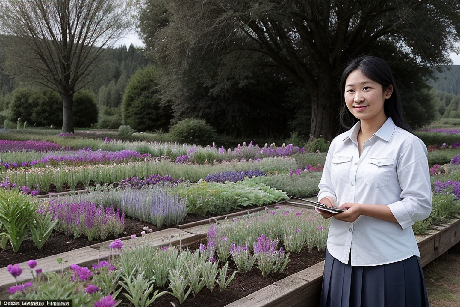 Charlotte Chen (*1985), Gärtnerin