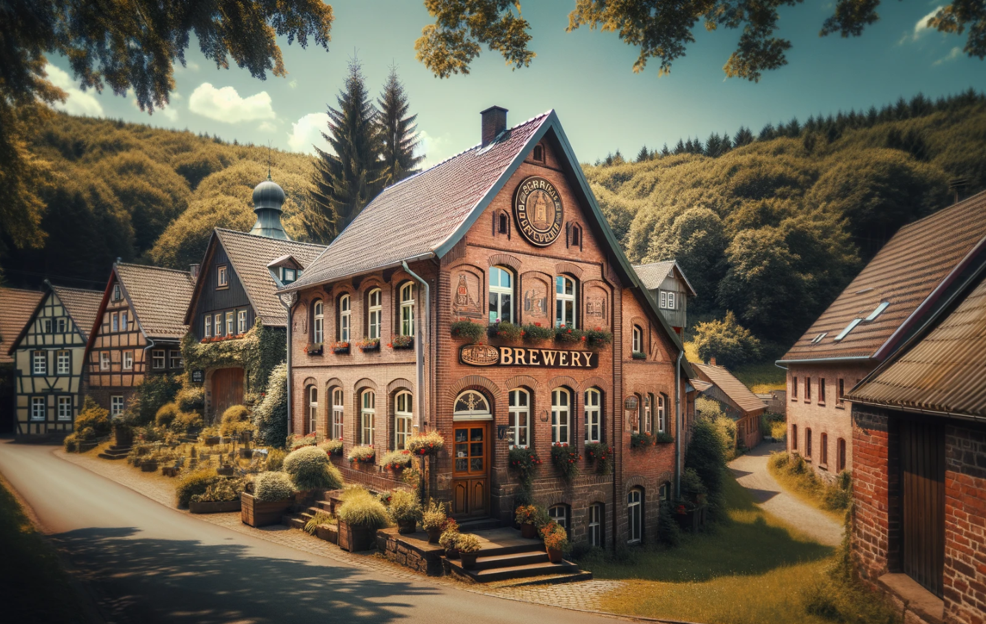 Brauereigasthof „Zur Rotbierquelle“ in Gernheim