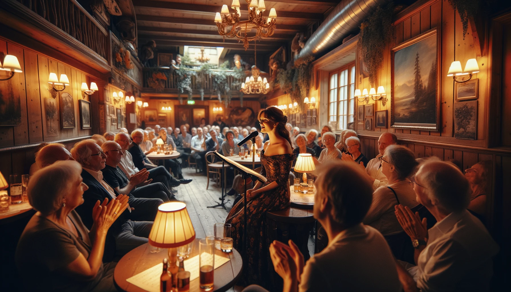 Gesangsabend mit der talentierten Sopranistin Sophie Becker in Verno