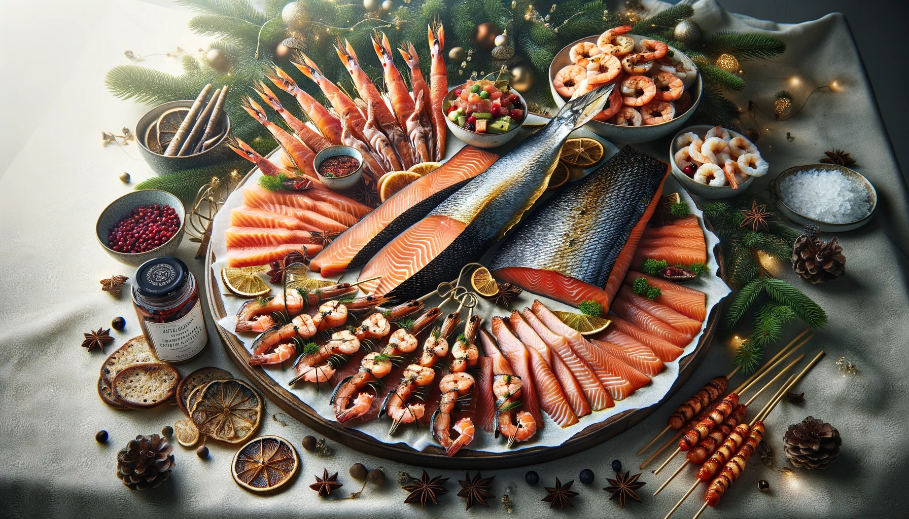 Bei Max Ritter und Lieselotte Baumann gibt es zu Weihnachten Fisch