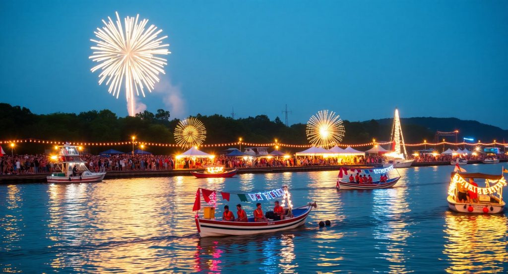 Seeländisches Teichfest im August