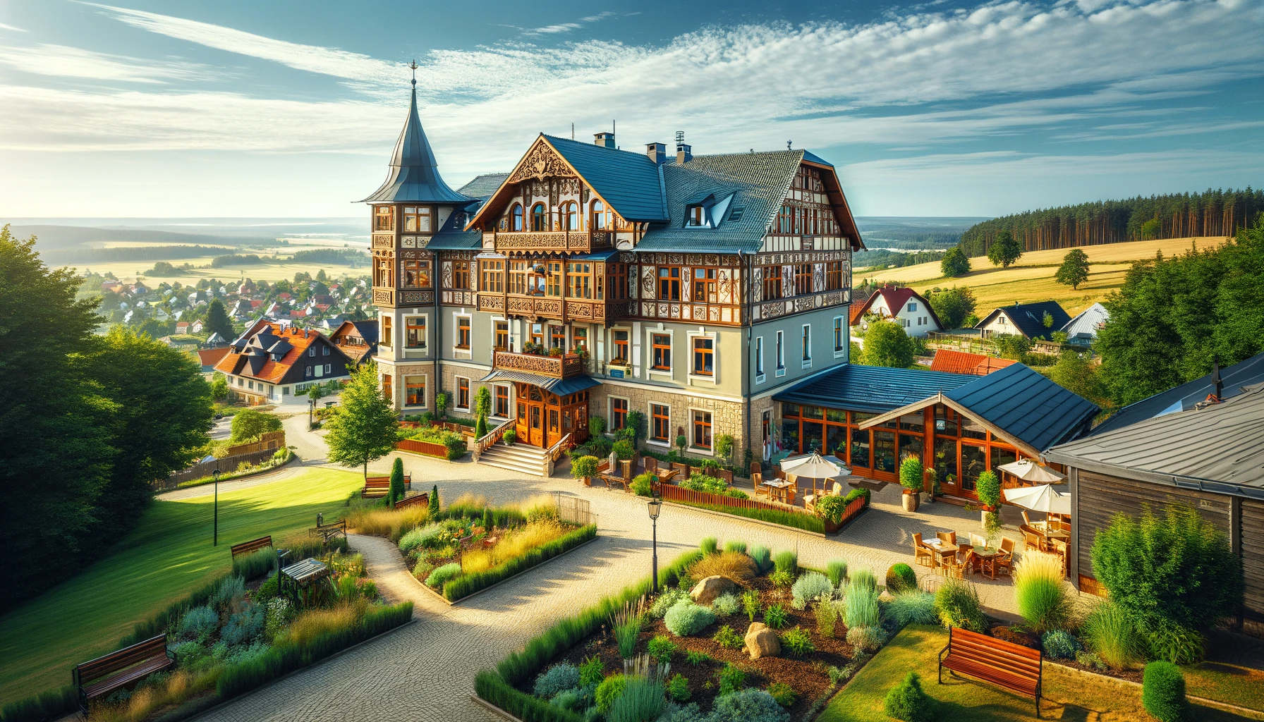 Hotel „Buthatalblick“ in Winklo