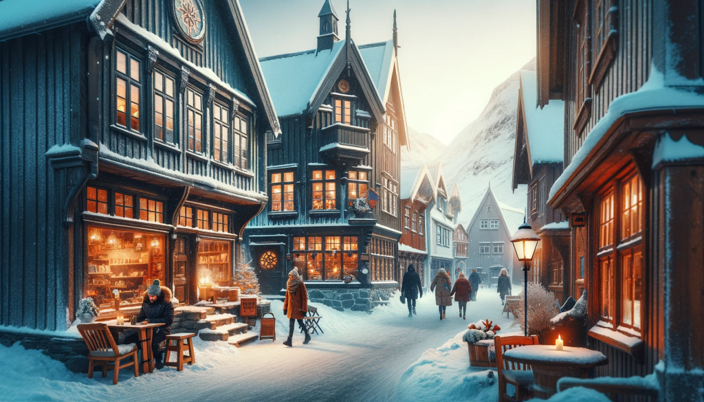 Bulmünde im Winter