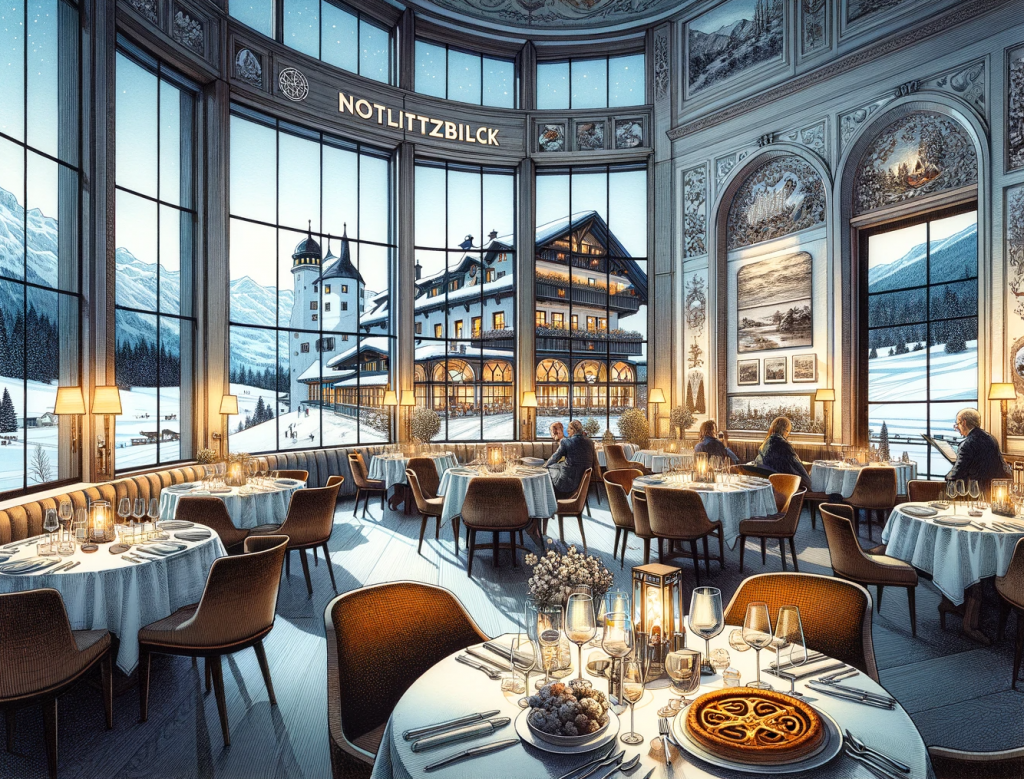 Speisesaal im Hotel Nolitzblick