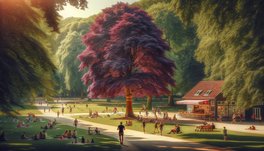 Stadtpark Bergstedtchen im Sommer