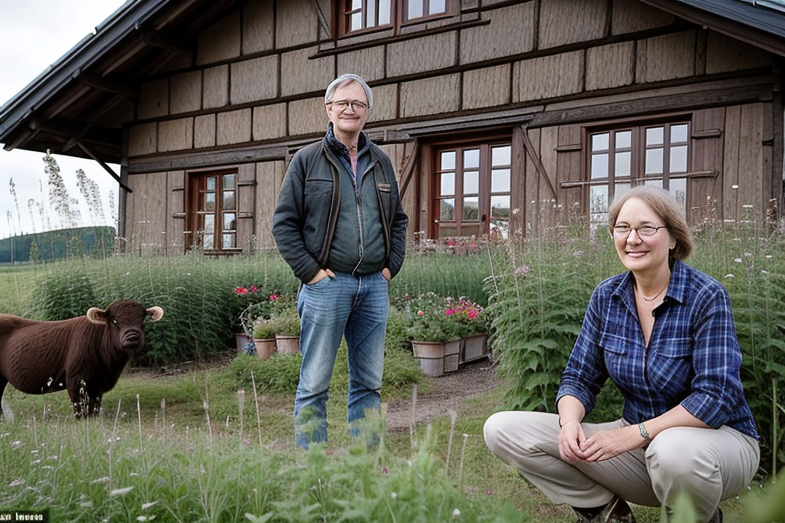 Ingmar (*1948) und Gudrun Bergmann (*1952), Landwirte