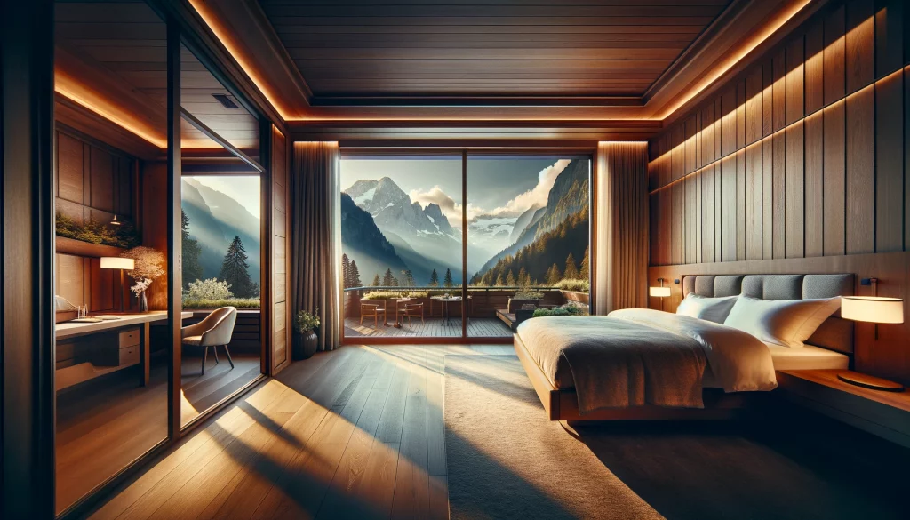Luxurious Hotel Room Interior