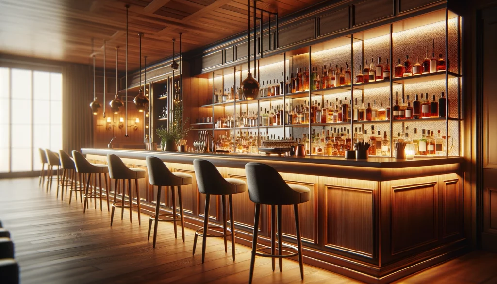 Bar im Hotel „Wellenrausch“