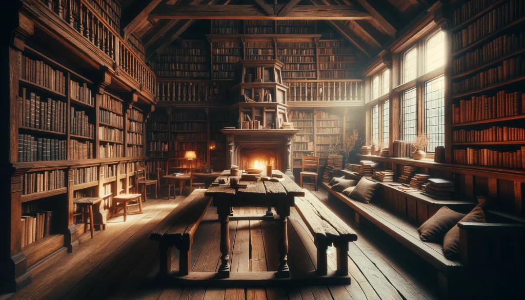 Leseraum der Vielig-Bibliothek