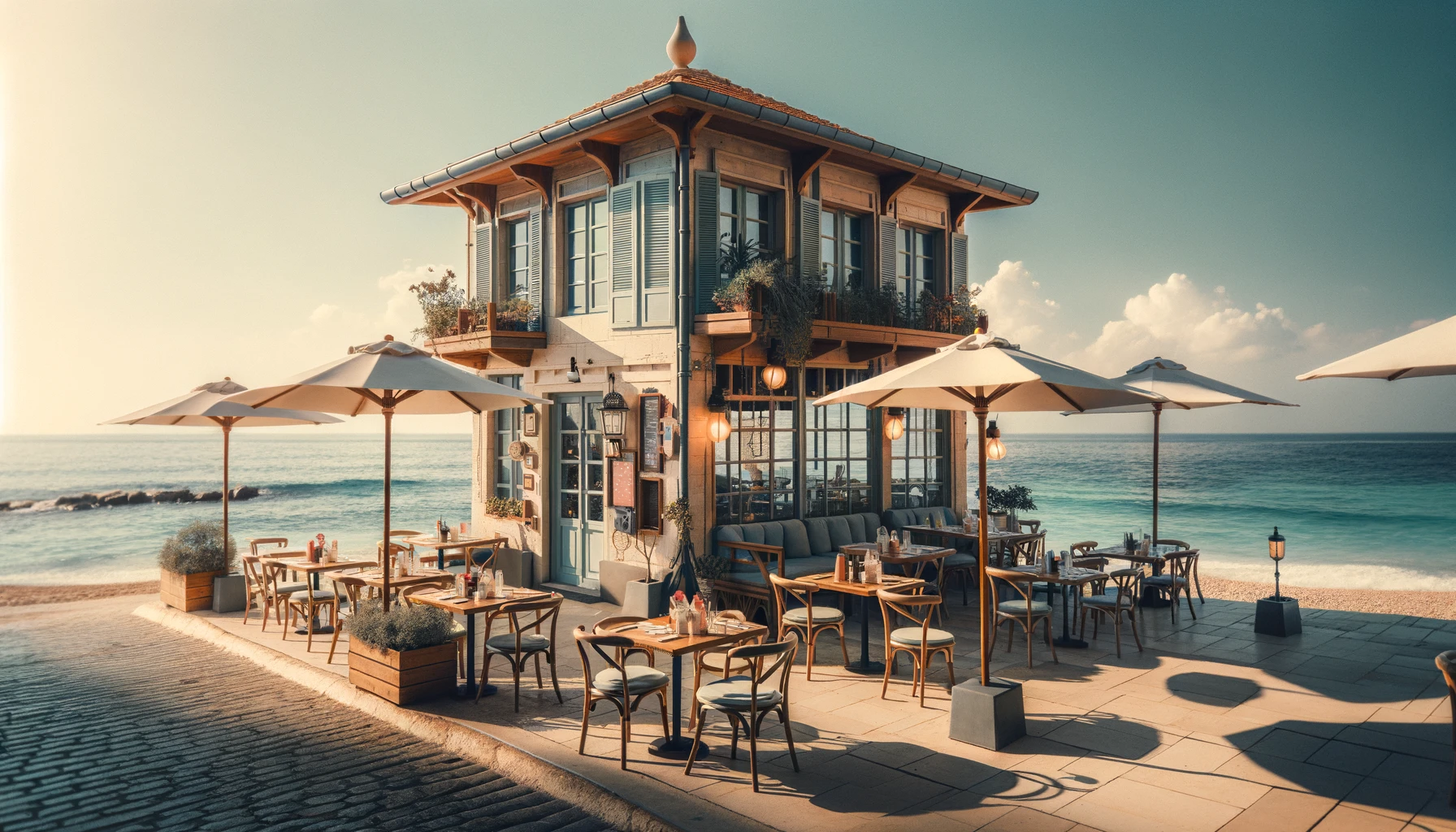 Restaurant „Meeresbrise“ in Gomol