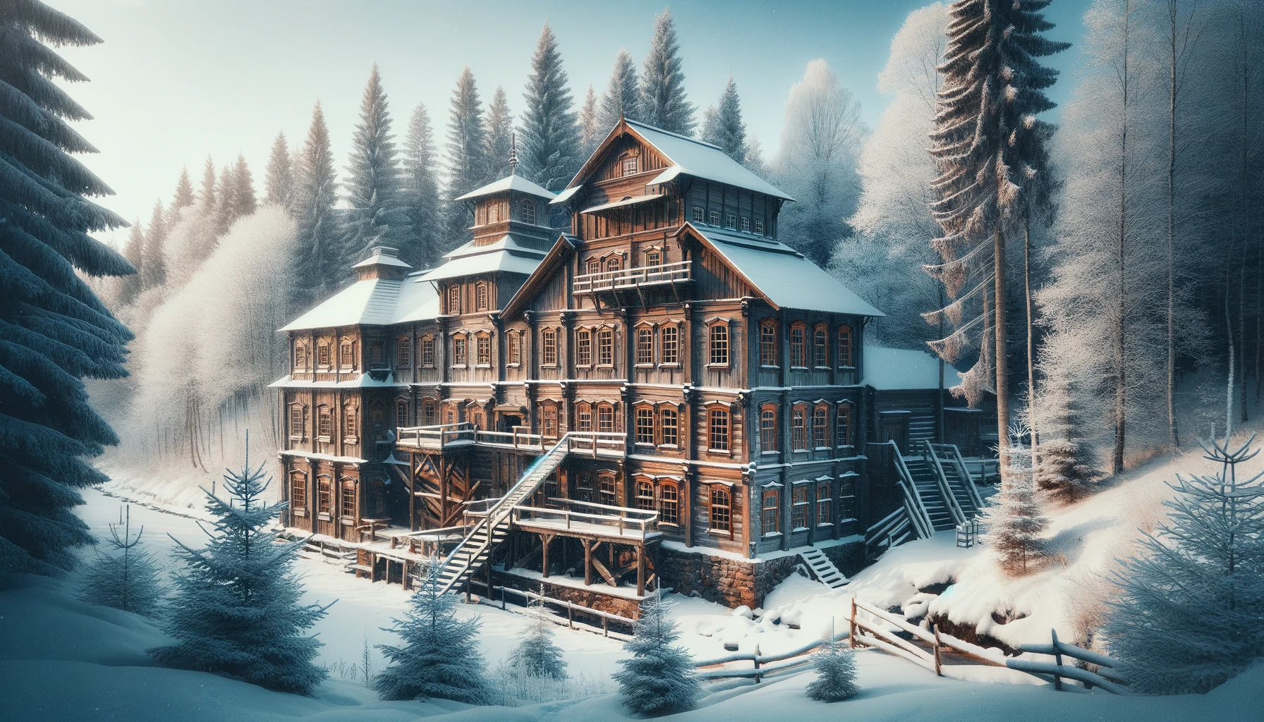 Altes Sägewerk in Alaska