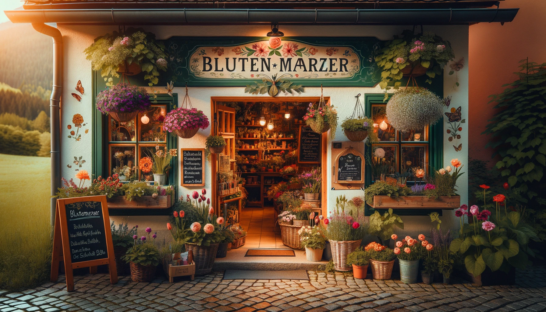 Blumengeschäft „Blütenzauber“