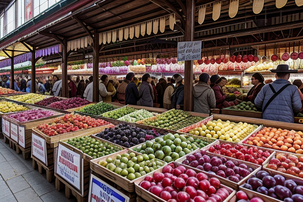 Markthalle von Bergstedtchen