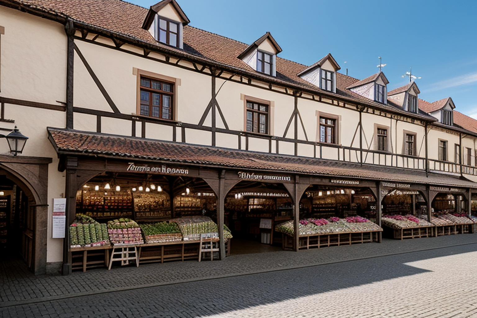 Markthalle von Bergstedtchen