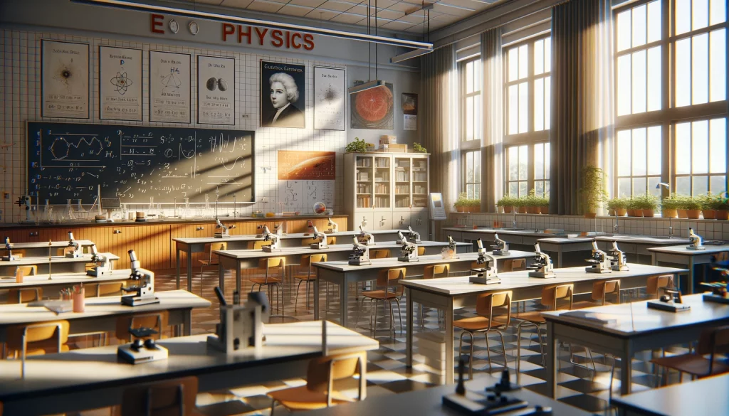 Physik-Kabinett im Heinrich-Niere-Gymnasiums in Westvorort