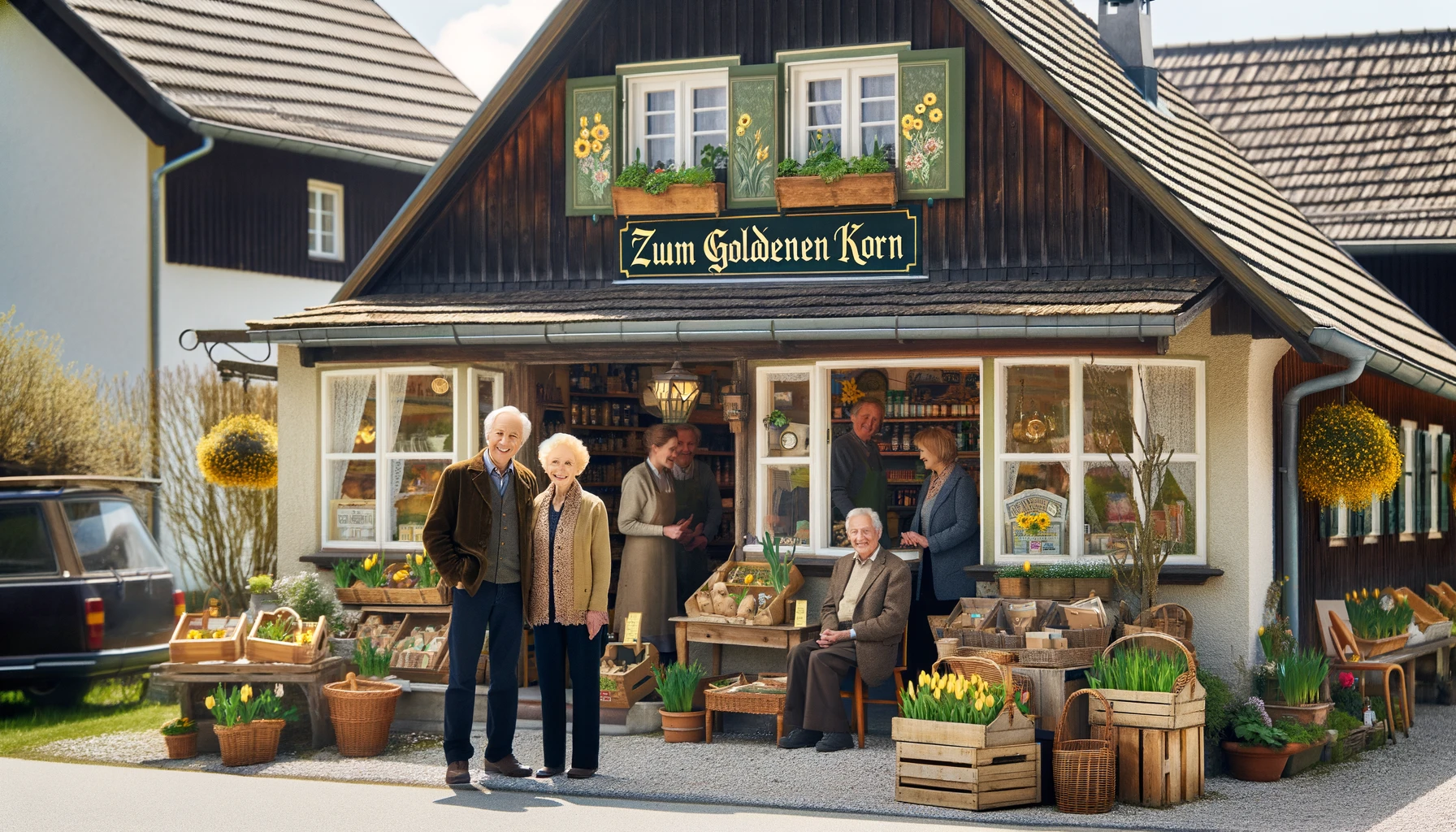 Dorfladen „Zum goldenen Korn“ in Feinzig