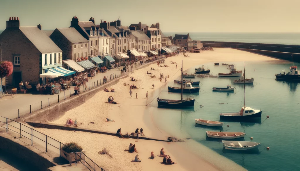 Stadtstrand am Hafen