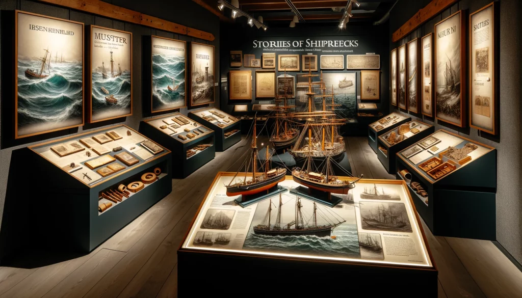 Ausstellung über Schiffsunglücke
