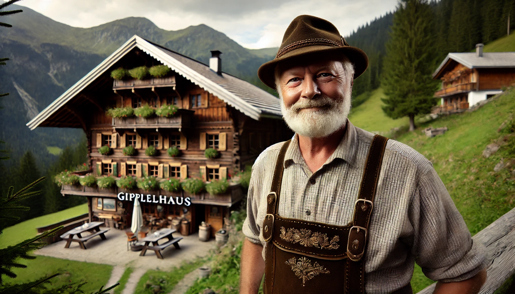 Gipfelhaus am Hohen Zahn