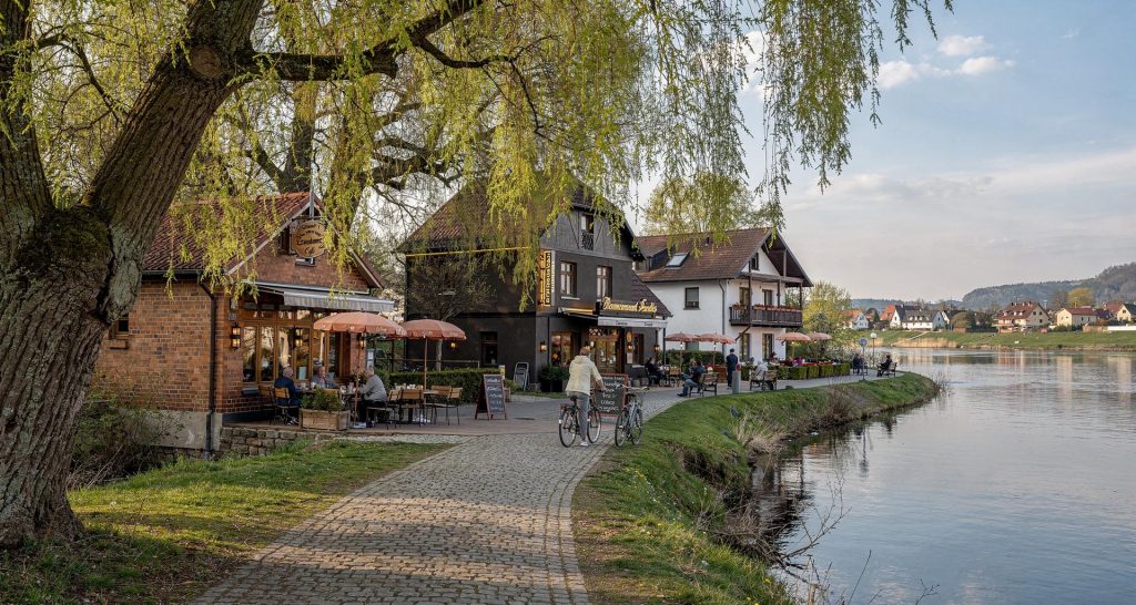 Uferpromenade in Kohla Ufer