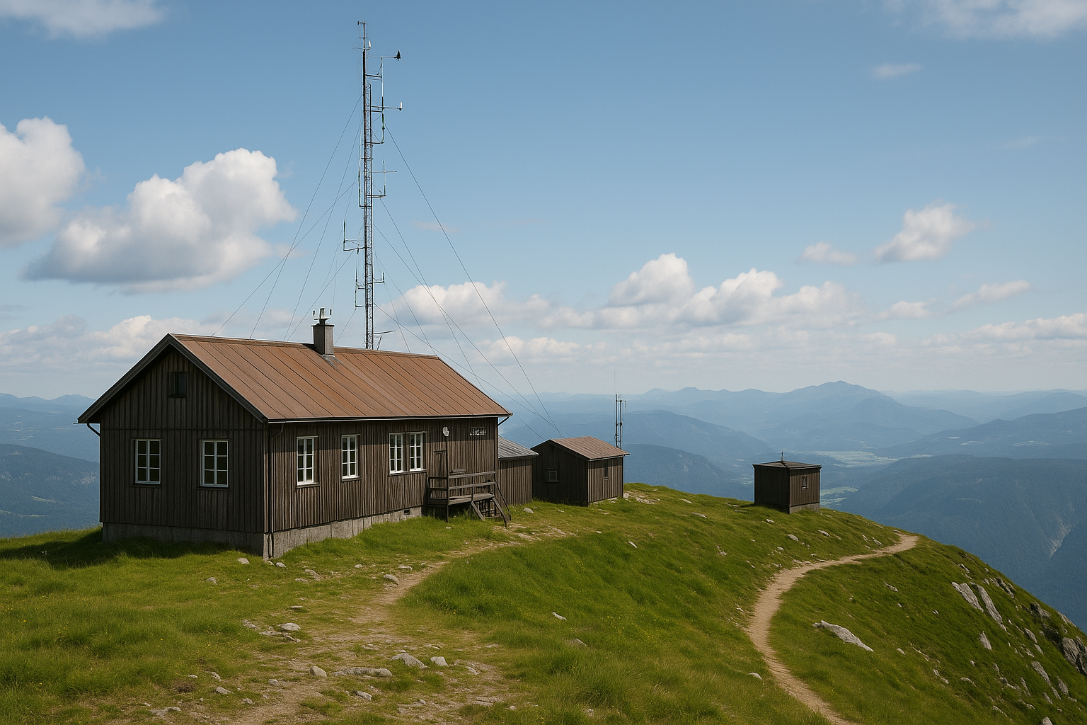 Meteorologischer Stützpunkt „Hoher Zahn“ (Flecken Wetterstation – Gemeinde Darso)