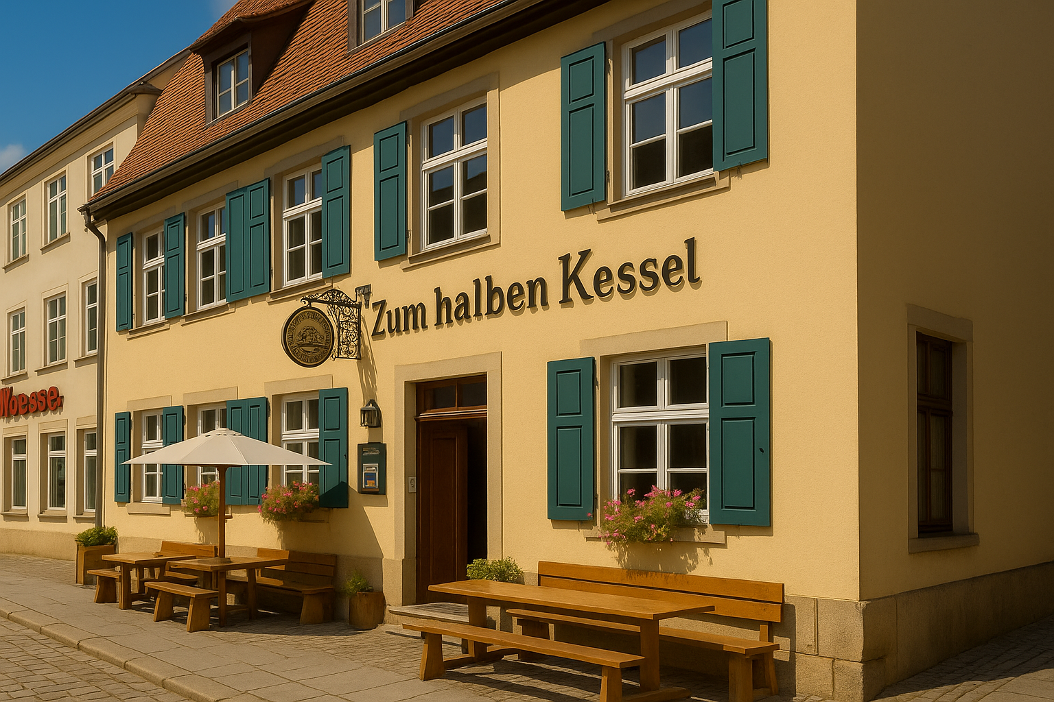 Wirtshaus „Zum Halben Kessel“ in Mähnendorf