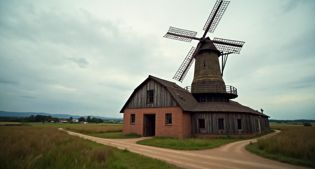 Mühlenensemble von Wippenow