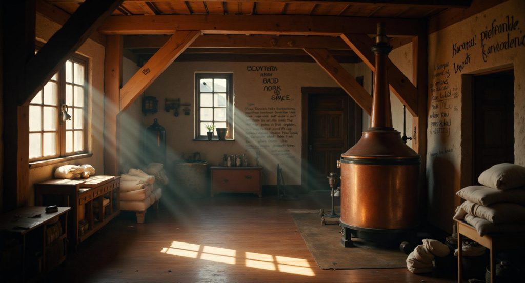 Brauraum der Brauerei Ruppiner Flut