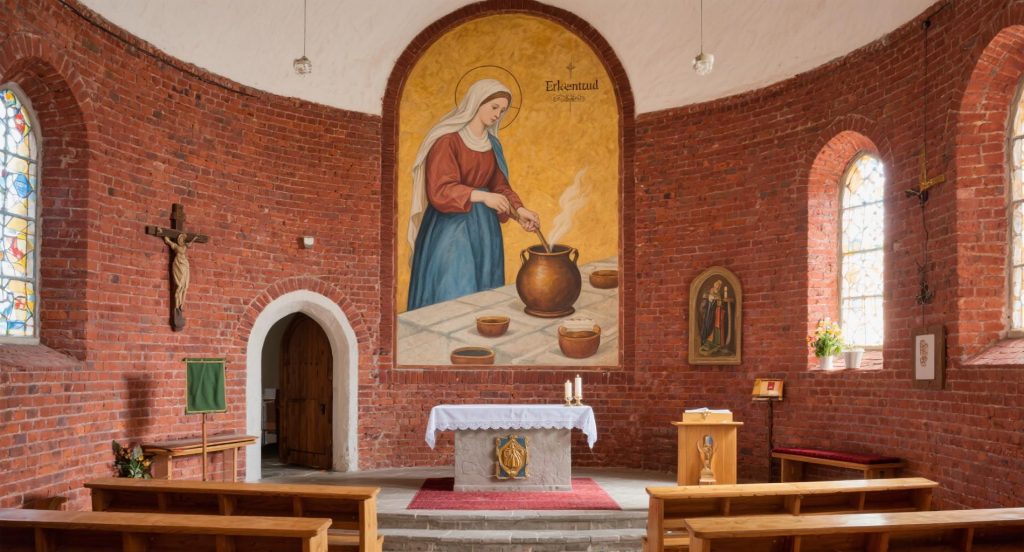 Kirche St. Erlentraud in Wasdow