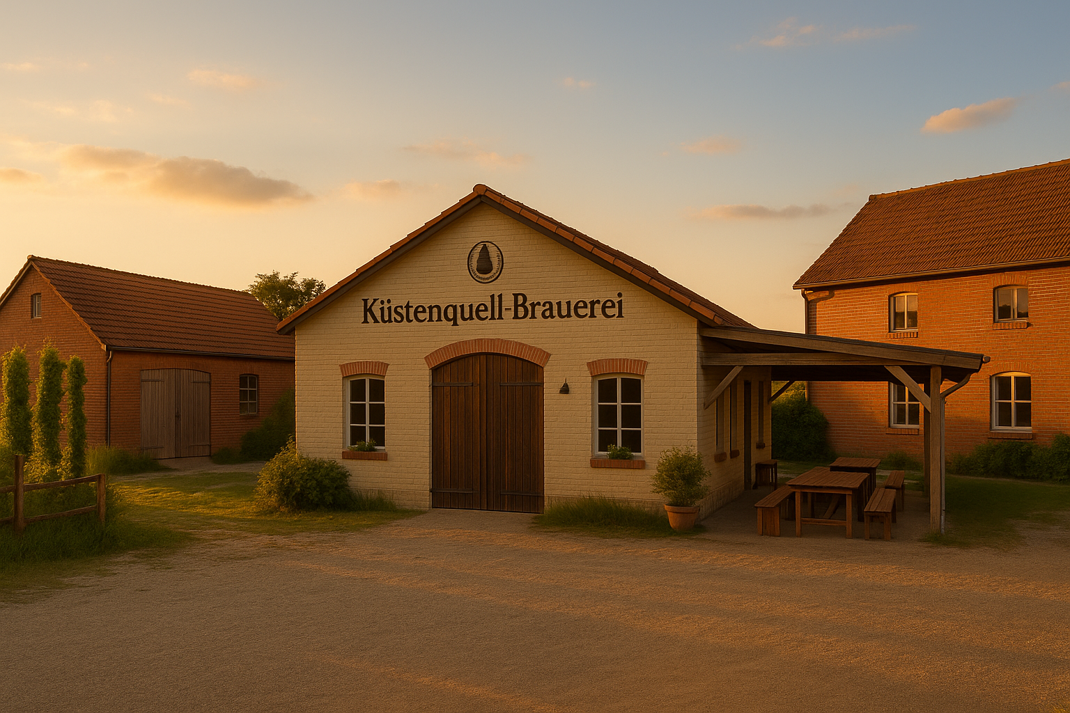 Küstenquell-Brauerei in Straßenstrand