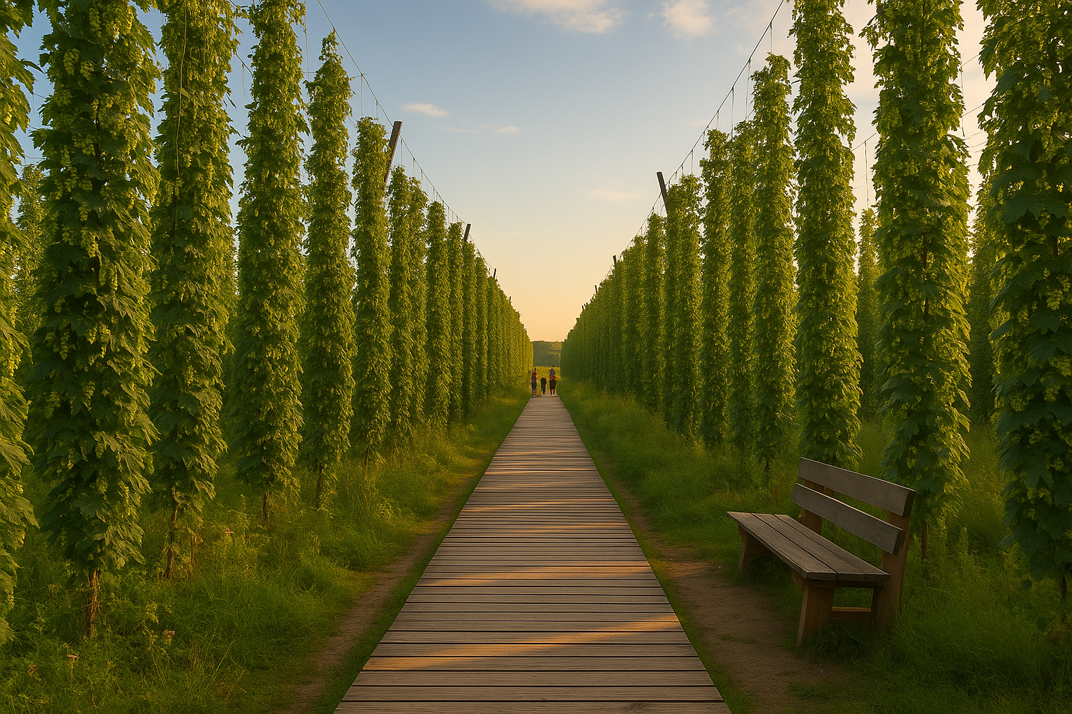 Hopfensteg bei Schandau