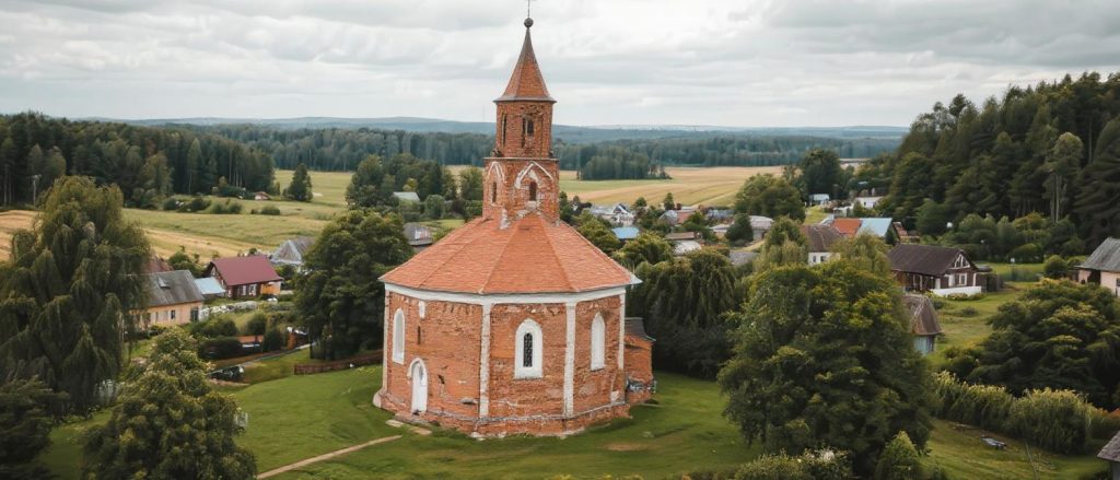Rundkirche St. Erlentraud in Wasdow