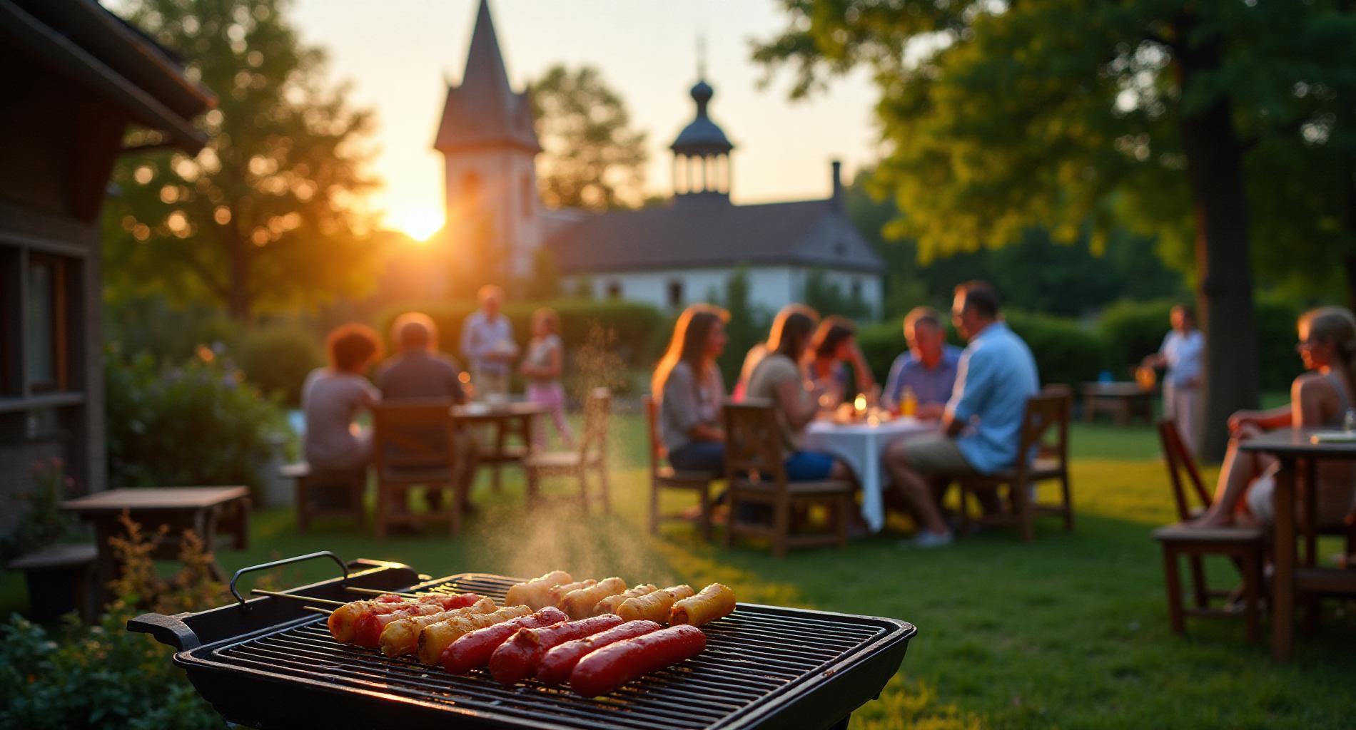 Grillabend des Gemeindekirchenrates in Wethau
