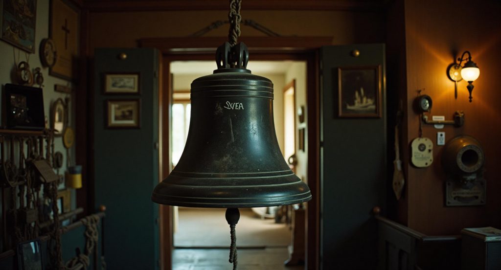 Glocke vom Fischkutter „Svea“