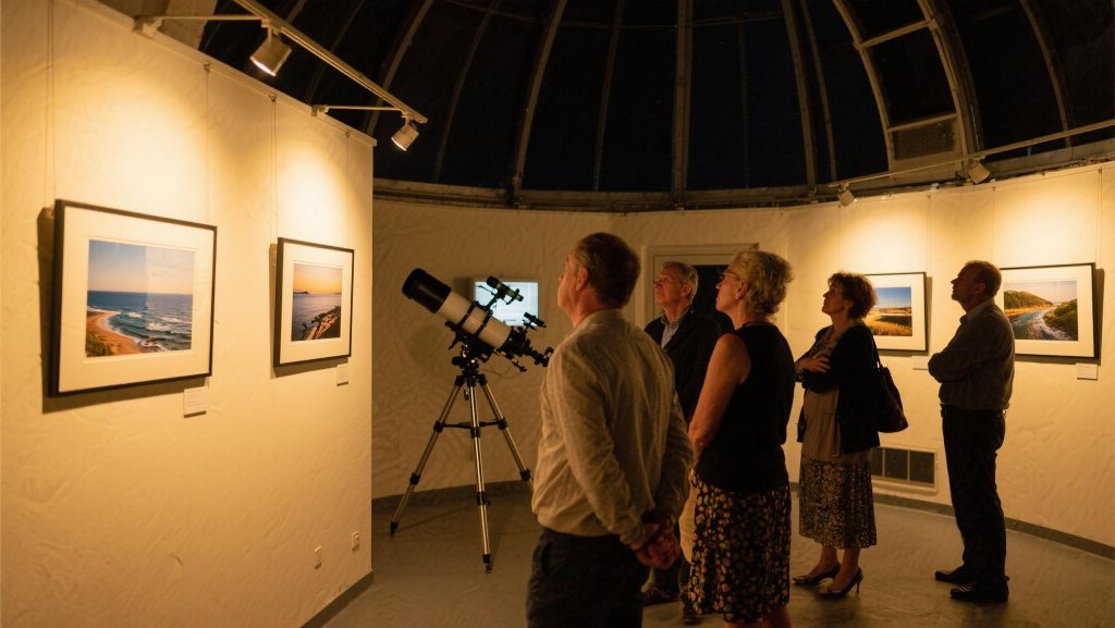 Ausstellung in der Sternwarte „Andos Blick“