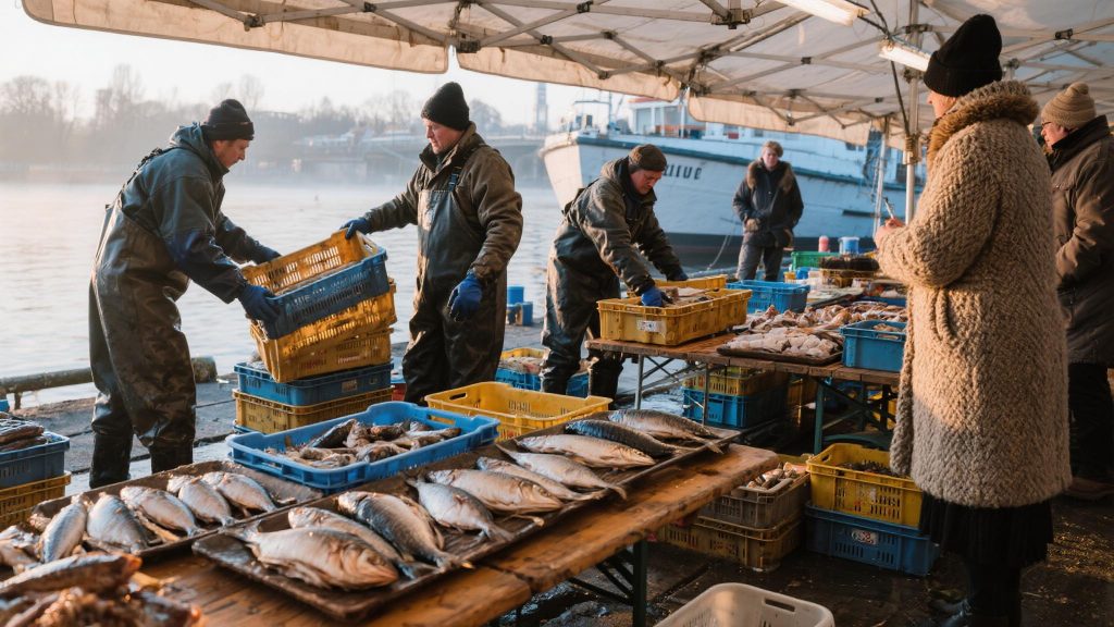 Fischmarkt in Kreuzberg