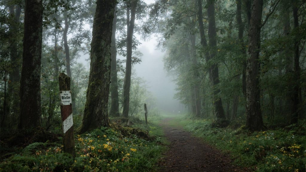 Feldwald an der Grenze zum Blumenland