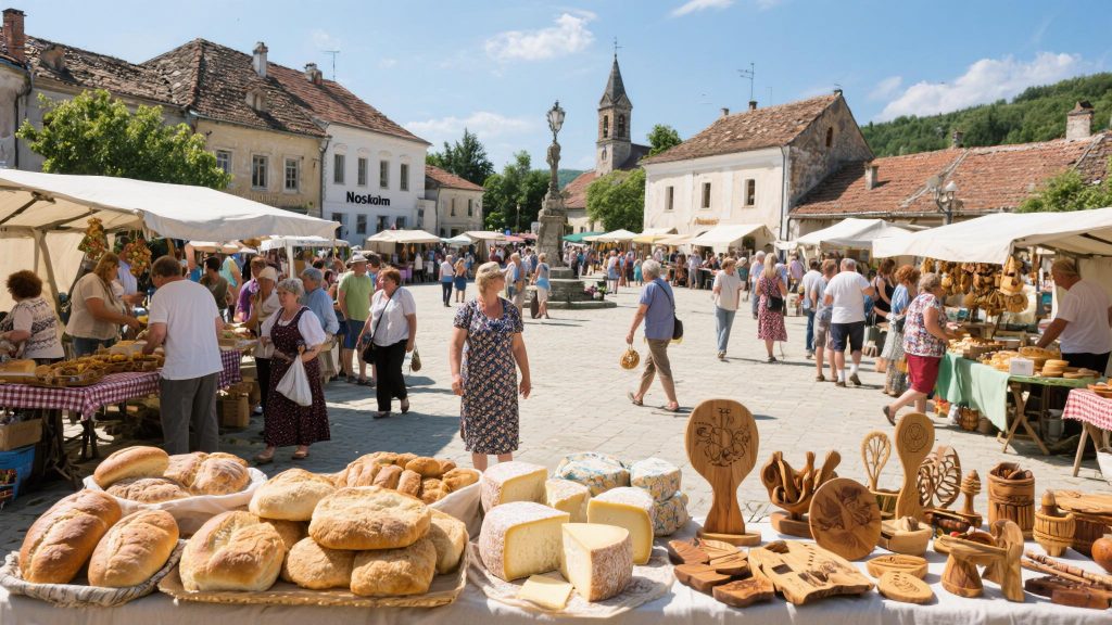 Rückenmarkt in Noskim