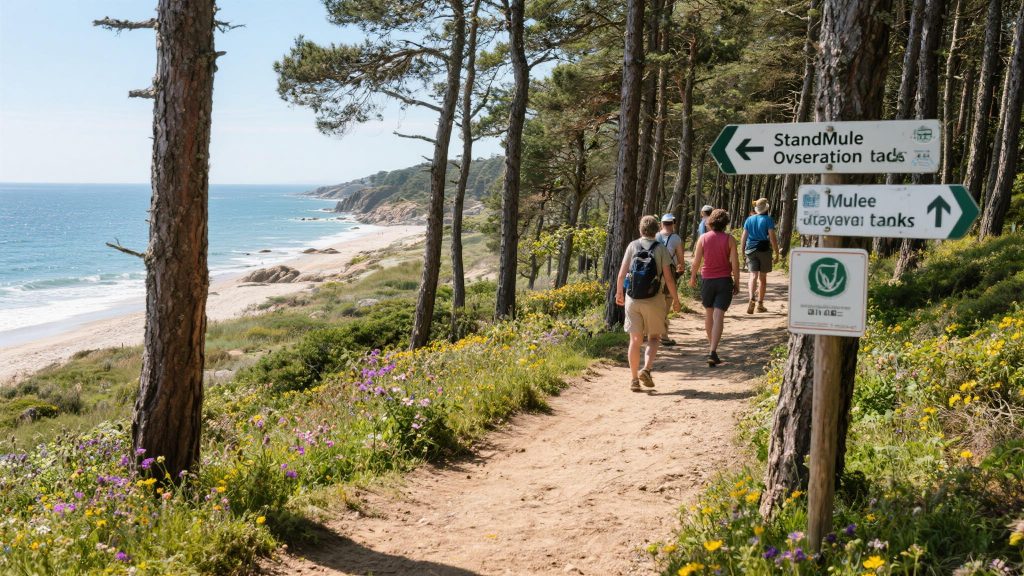 Wandern im Bieronaer Küstenwald