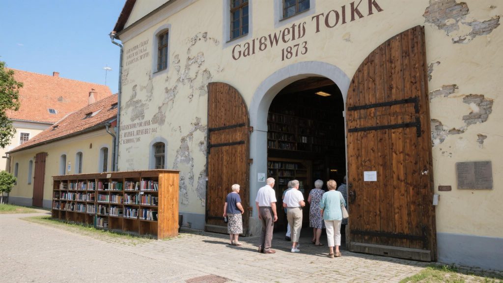 Stadtbibliothek im ehemaligen Kornspeicher