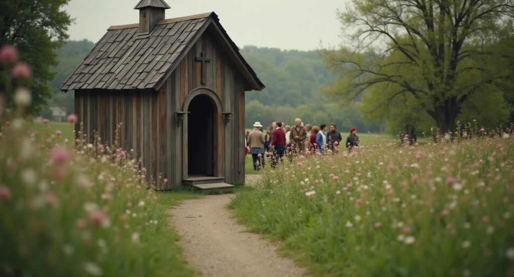 Kapelle am Weg nach Vintau