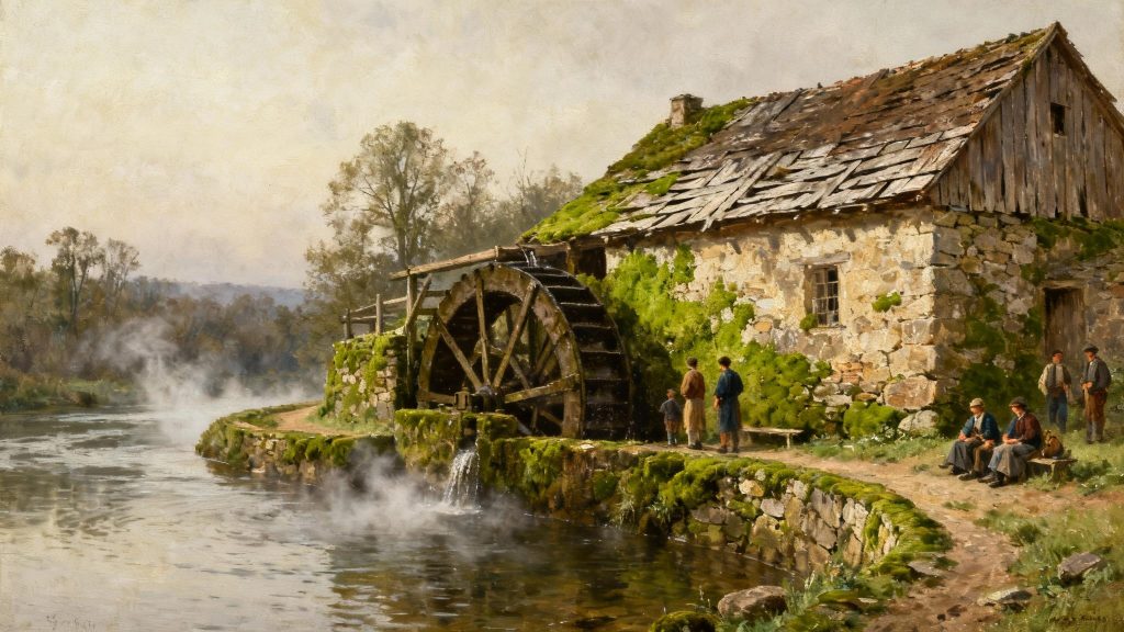 Alte Mühle von Vintau