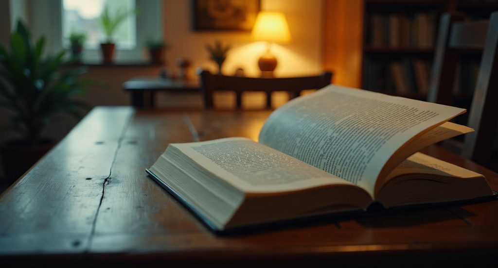 Noch heute Abend will er die Bücher endgültig auswählen