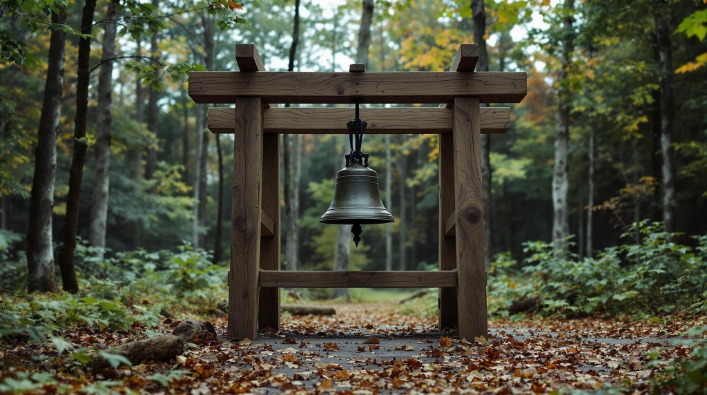 Glockenstuhl der Rosenkranzkirche