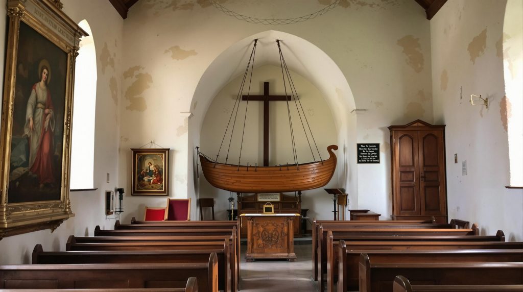 St. Gertrud am Teich Innenraum